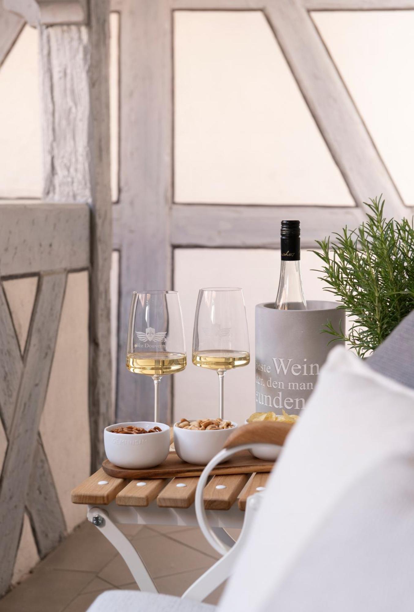 Haestens Boutique Biohotel - Chez Douverne Sommerach Eksteriør bilde