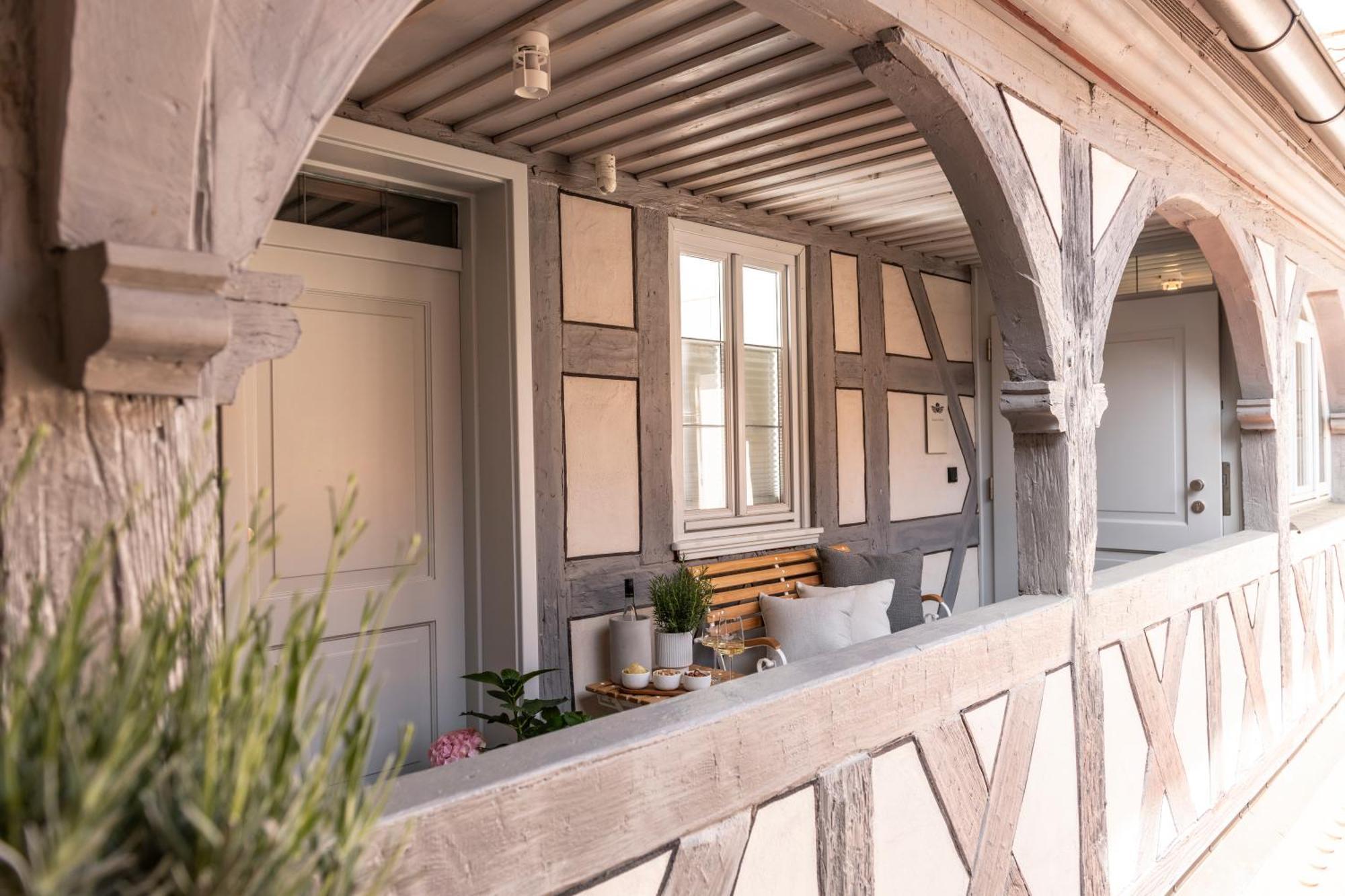 Haestens Boutique Biohotel - Chez Douverne Sommerach Eksteriør bilde